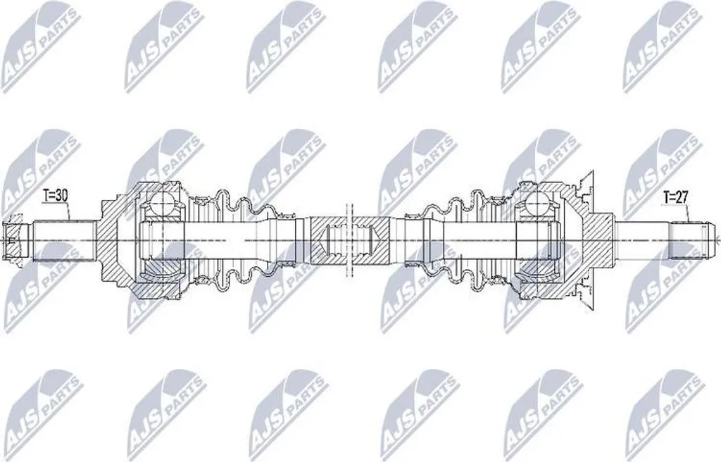 Arbre d'entraînement 33207581015 : Stop vibrations sur BMW F10 et F11
