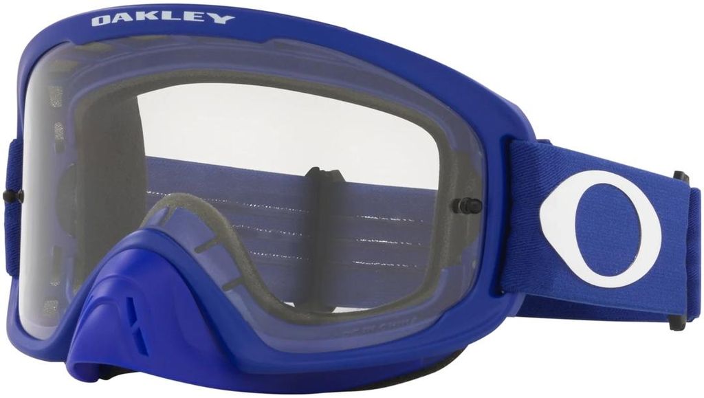 Oakley O Frame 2.0 Pro Clear Motocross Brille, blau/weiß, Einheitsgröße