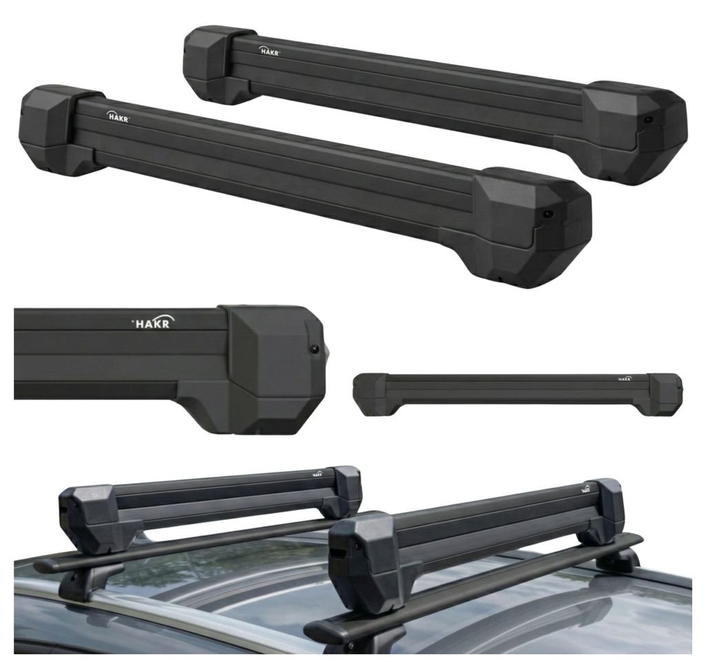 HAKR Skiträger für 6 Paar Ski, 4 Bretter, Aluminium, Produktbild 