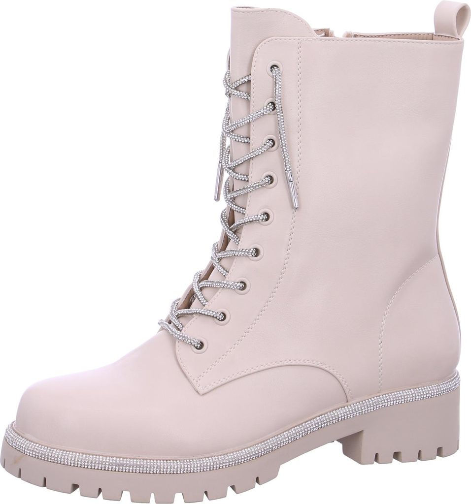 La Strada  Damenschuhe Schnürstiefel Beige Freizeit Produktbild 