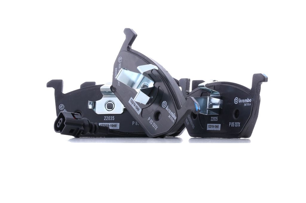 BREMBO P 85 137X - OE 5Q0698151C Bremsbeläge für A3 (8V), Golf (BA5, BV5), Golf Sportsvan (AM1, AN1), Golf VII, Leon (5F), Leon (KL), Octavia III...