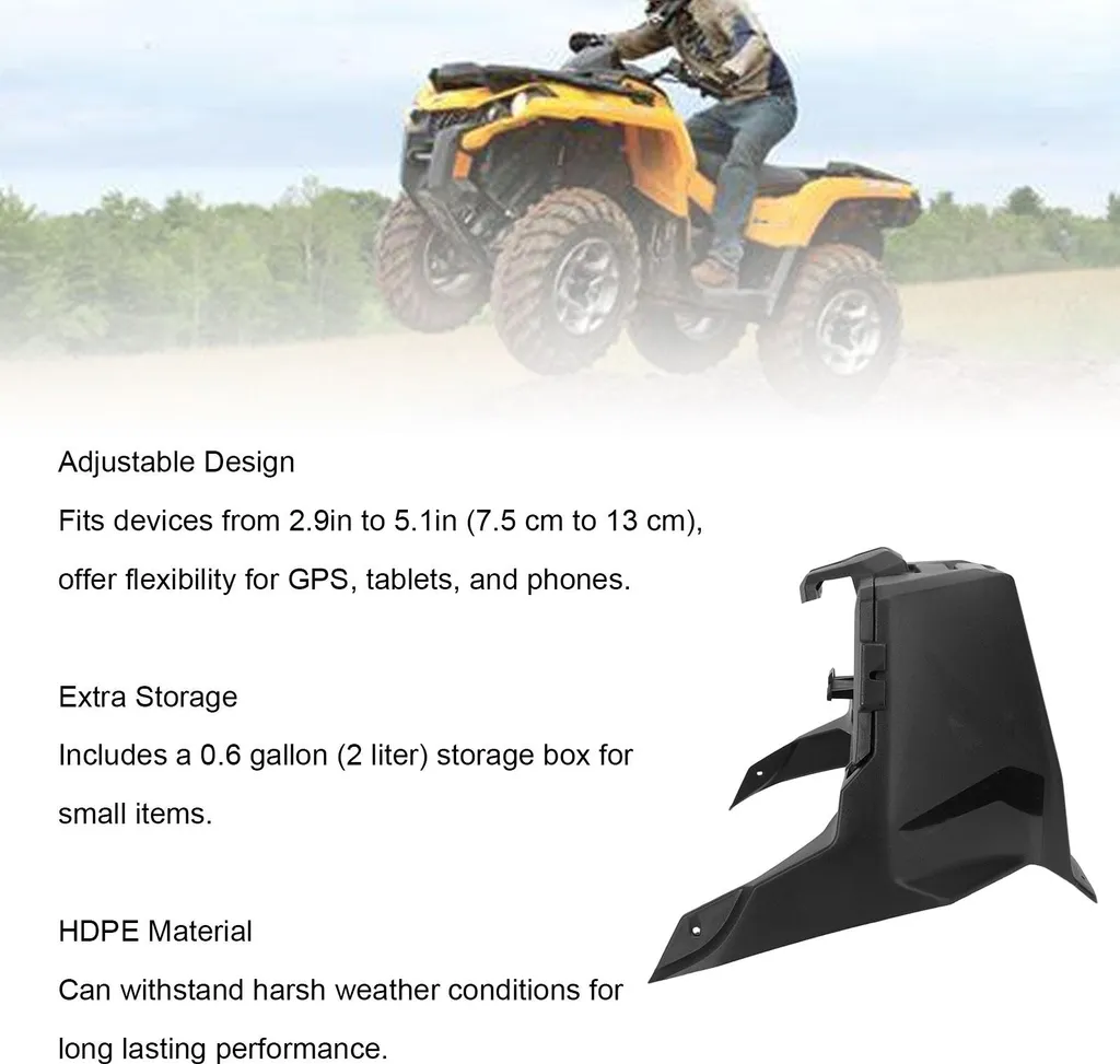 Console de Support GPS Réglable pour Quad Outlander 500 650 800