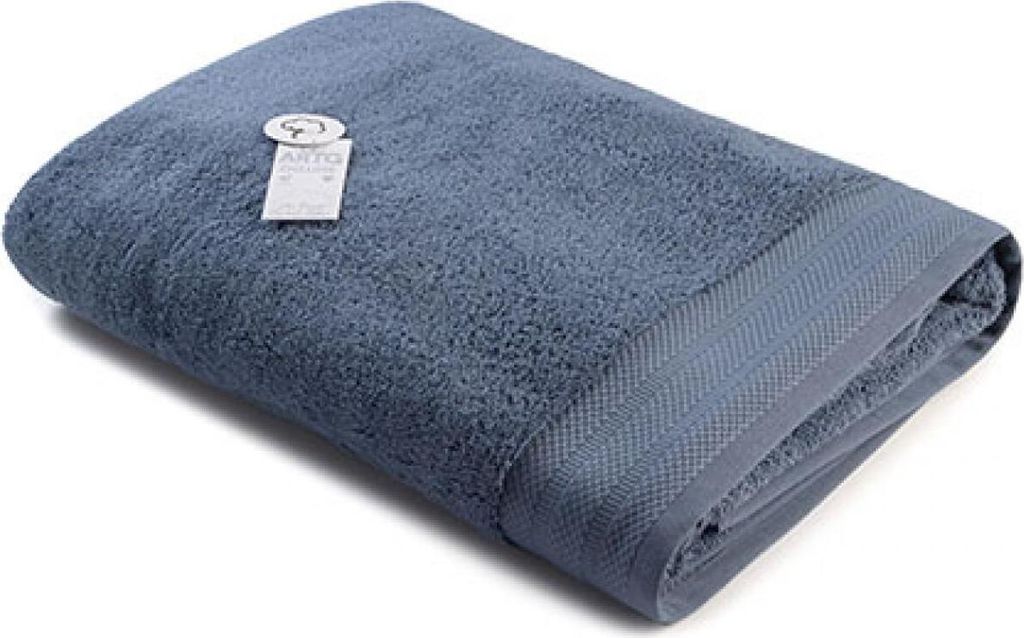 A&R AR606 | Strandtuch Excellent Deluxe Baumwolle - 100 x 180 cm - Farbe: Jeans Blue - Größe: 100 x 180 cm