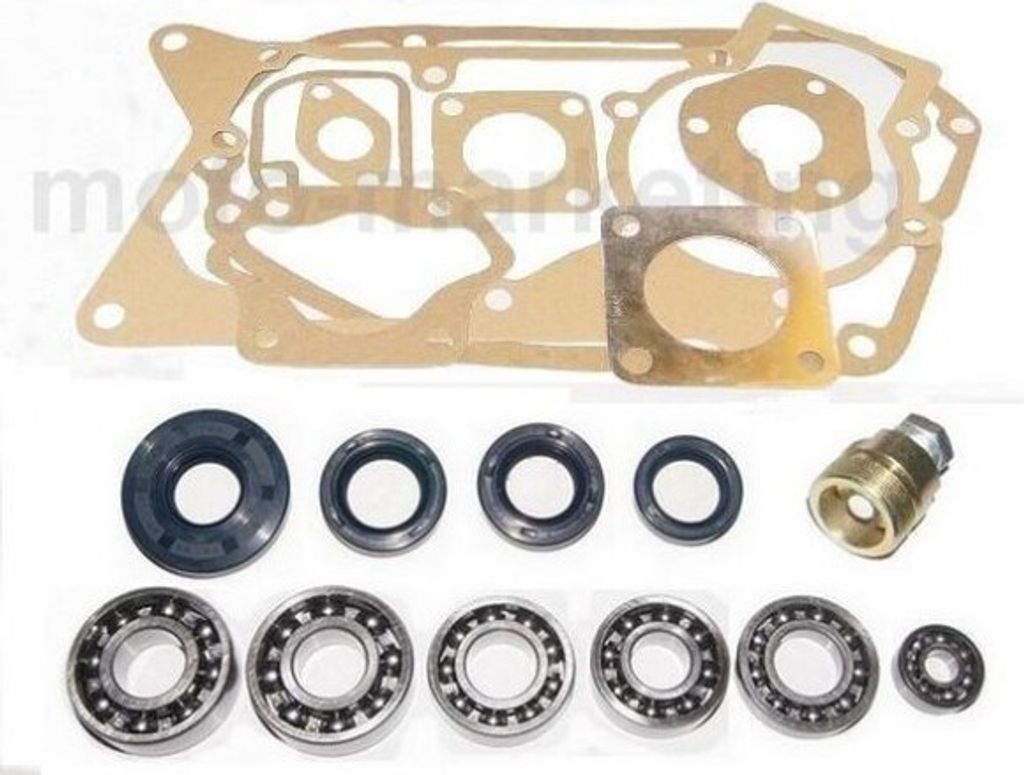 Kugel Lager Motor KOMPLETT POLRAD ABZIEHER Dichtung Set für Simson S 51 SR 50