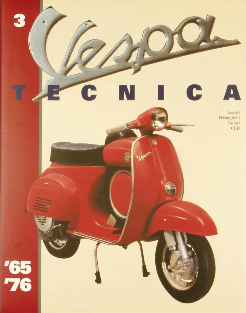 Guide Vespa 3 collector 1965-1976 avec schémas et fiches techniques