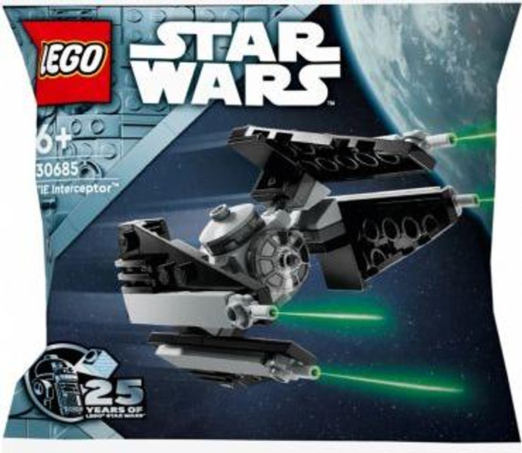 LEGO Star Wars Minimodel TIE Interceptor™, Zestaw do Zdjęcie produktu 