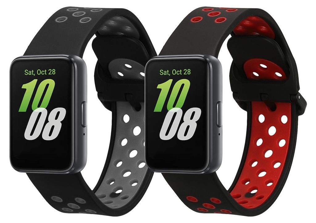kwmobile 2x Uhrenarmband für Samsung Galaxy Fit 3 Armband - Produktbild 