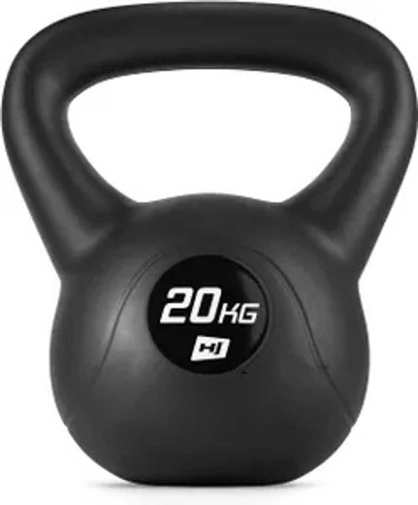 Hop-Sport Kettlebell 20 kg, kettlebell in vinile, Immagine del prodotto 