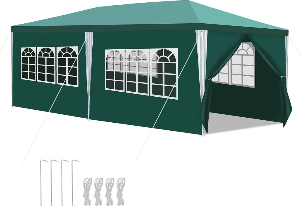 Aopunly Pavillon 3x6m, Festzelt Gartenzelt Wasserdicht, Produktbild 