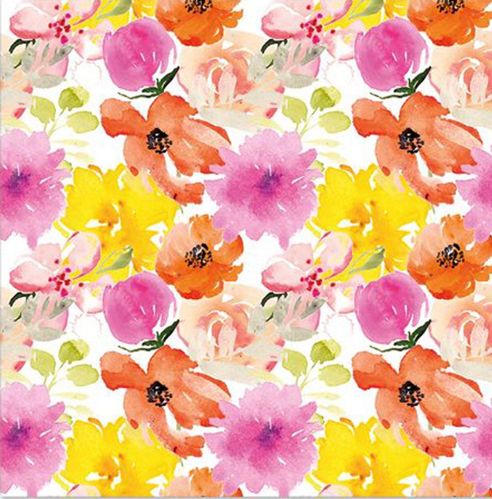 PAPSTAR Oster-Motivservietten "Flowers Splendor" 330 x 330 mm 20 Stück