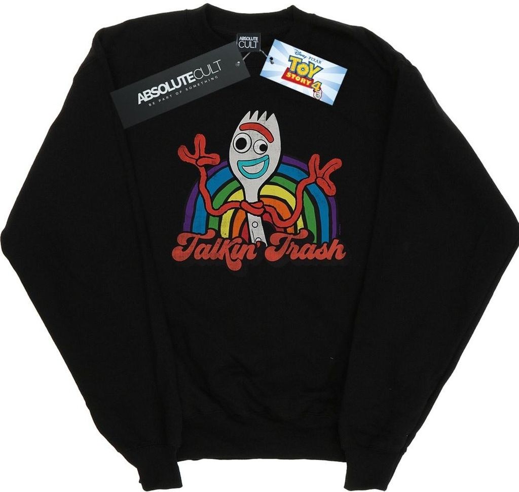 Disney - "Toy Story 4 Talkin' Trash" Sweatshirt für Herren BI47740 (4XL) (Schwarz)