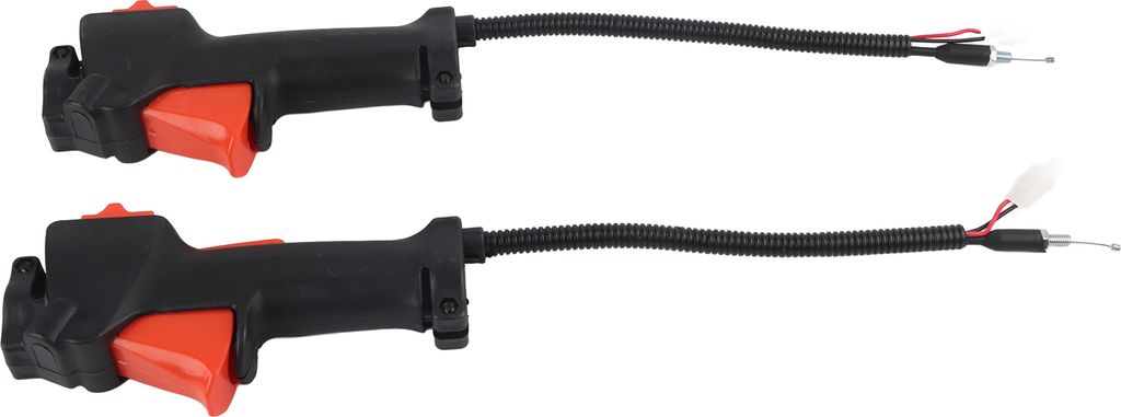 2PCS Griff Schalter Gashebel Halter Kabel Montage Fit für Stihl FS75 FS80 FS85 Trimmer Maschine