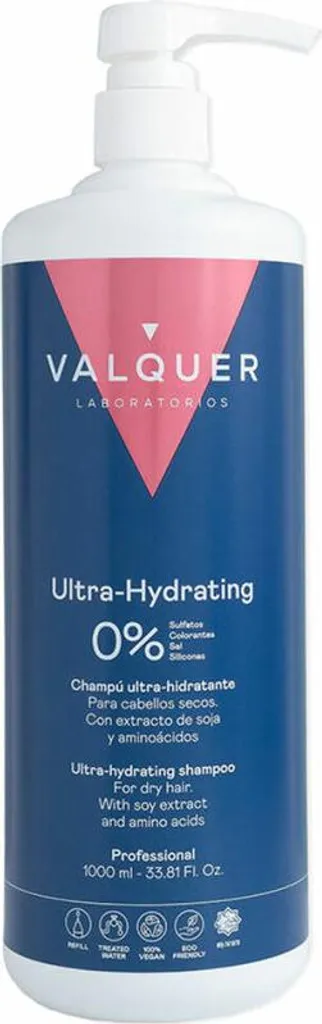 Shampooing 1000ml Valquer Ultra Hydratant : Routine Cheveux Secs - 2