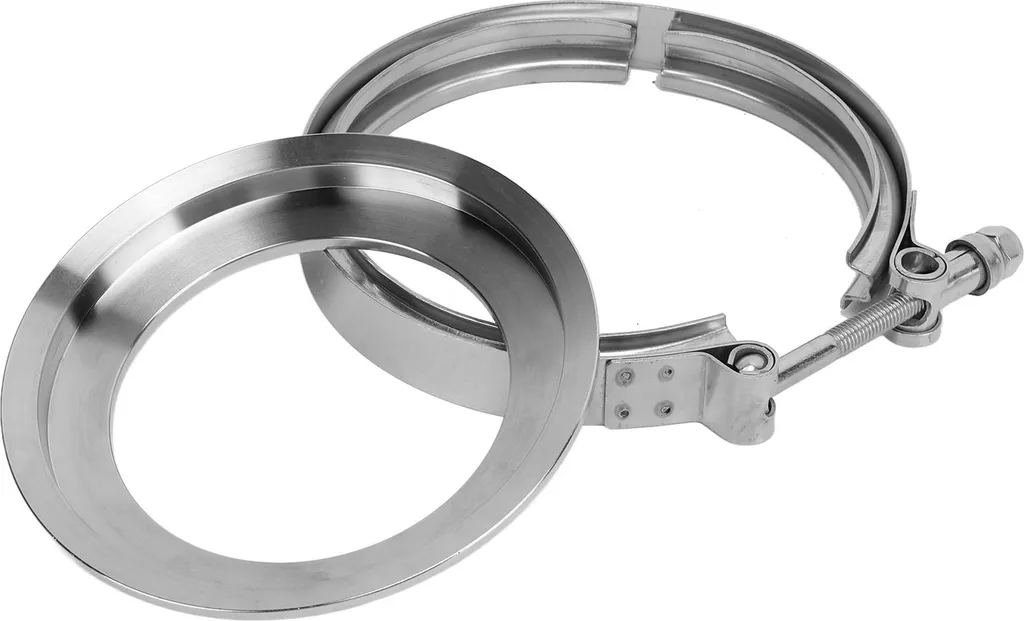 Adaptateur Turbo 5 vers 4 pouces Inox pour Remplacement Borg Warner S400