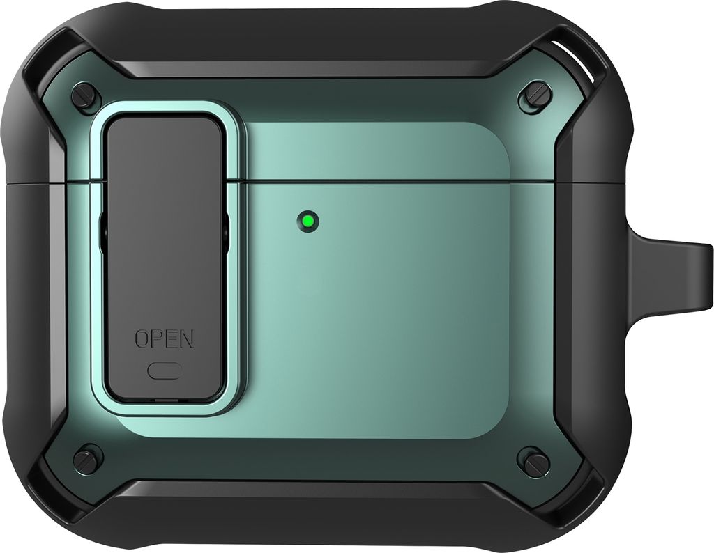 Mobigear Bumblebee Apple AirPods 4 Hardcase Hülle - Grün