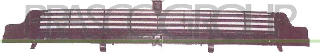 Grille inférieure PRASCO pour T4 en ABS robuste, finition origine noire