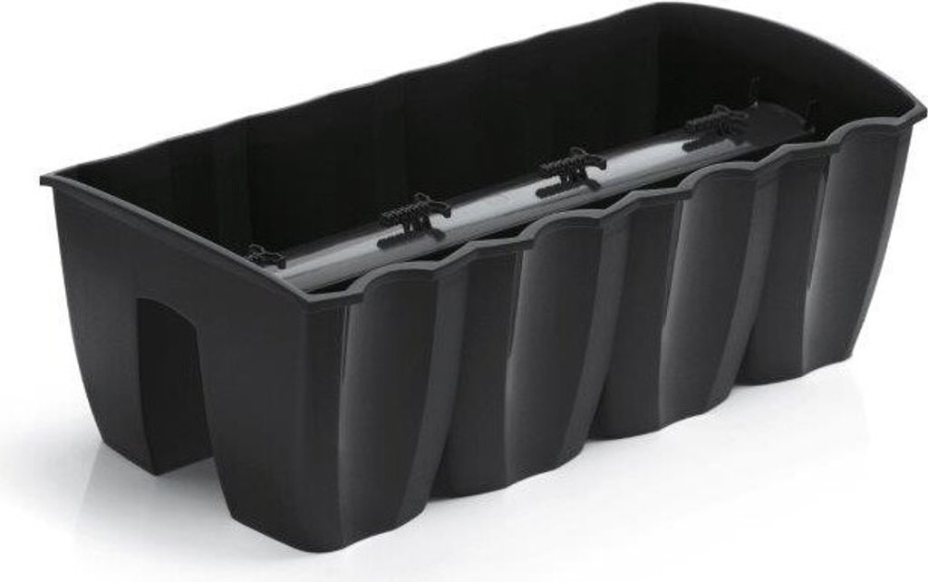 Doniczka Prosperplast CROWN antracyt 58 cm Zdjęcie produktu 