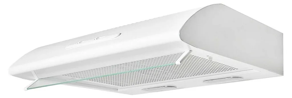 Hotte casquette 60cm Exihand OLYMPIA 160/1M/W blanche pour petit budget