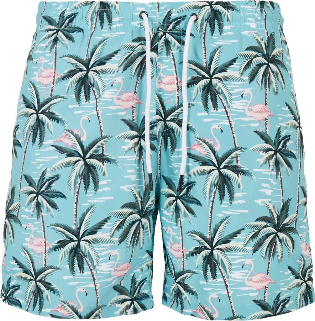 Maillot de bain imprimé tropical XXL Urban Classics confortable été