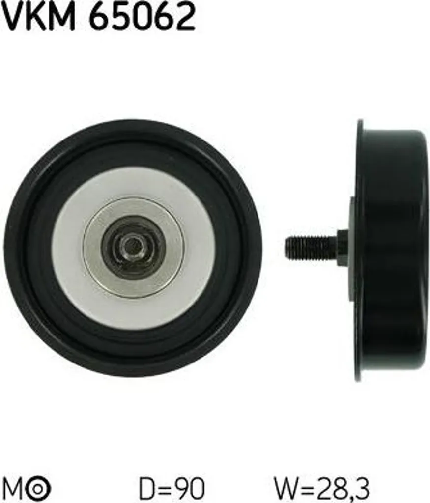 Rouleau Tendeur SKF VKM 65062 Haute Durabilité Compatible MD318872 OE
