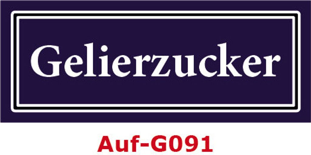 150 Stück Gewürzaufkleber Gelierzucker 40x16mm Gewürzetiketten Sticker Lebensmittel (Auf-G091)