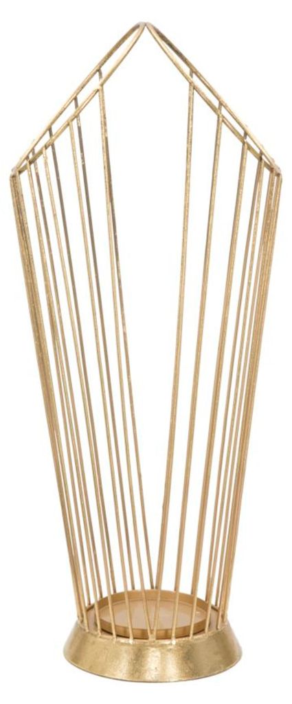 Mauro Ferretti Porte-parapluies Stick 25,5x18,5x60 cm or Image du produit 