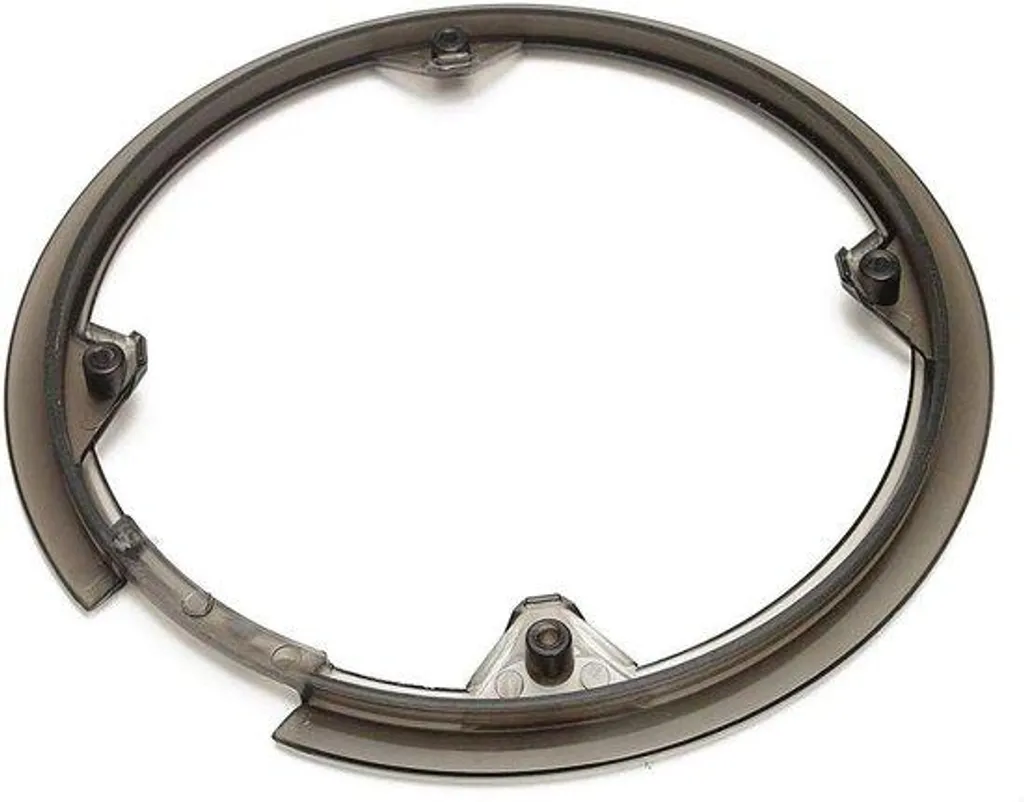 Cache-plateau VTT 42 dents en alliage léger noir pour pédalier robuste