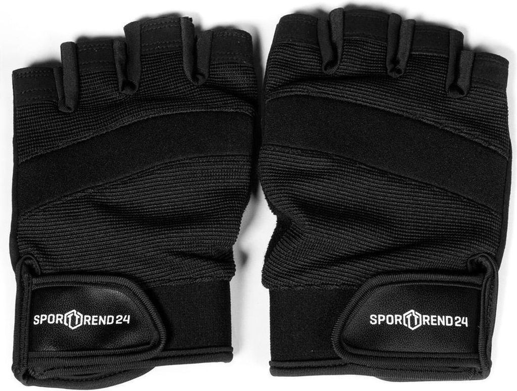 Sporttrend 24® Trainingshandschuhe XS-XL schwarz | Produktbild 