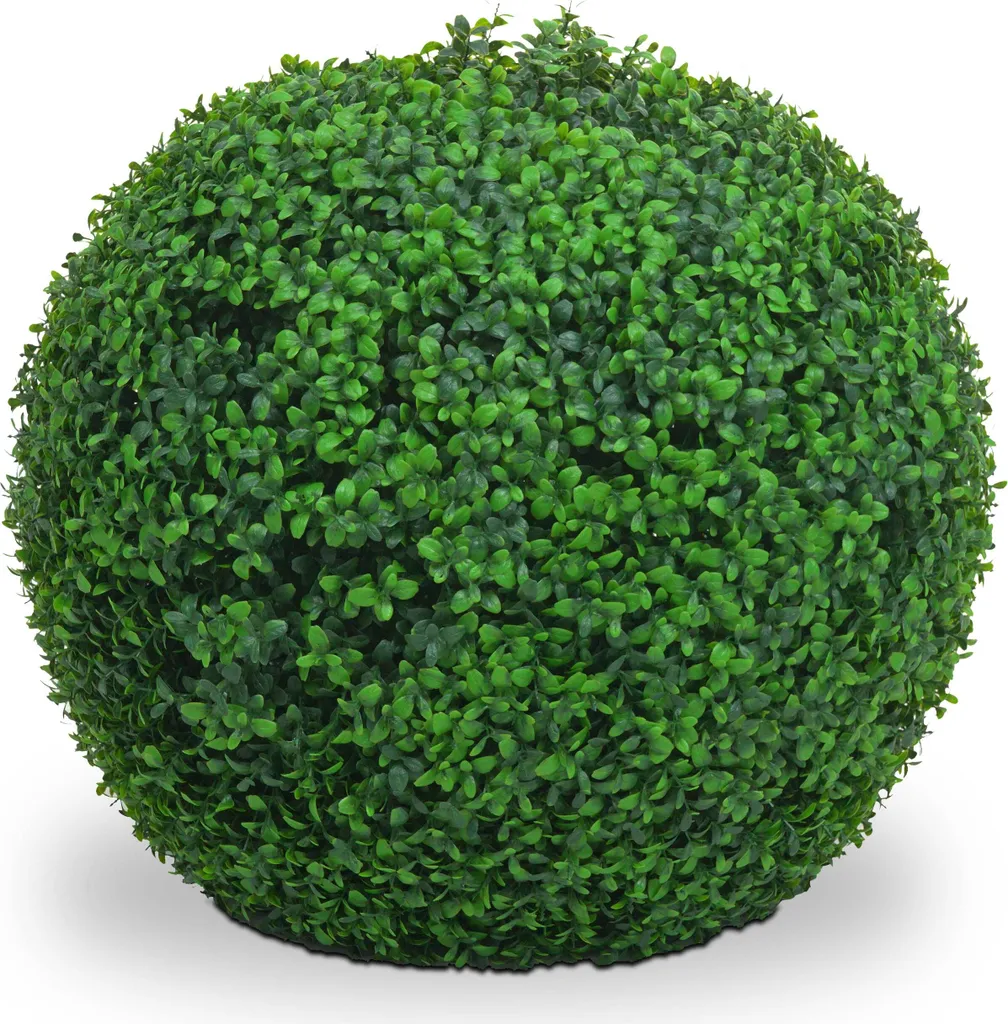 Arbusto Artificiale HWC-L77 Ø 55cm | Palla di Bosso Buxus Esterno
