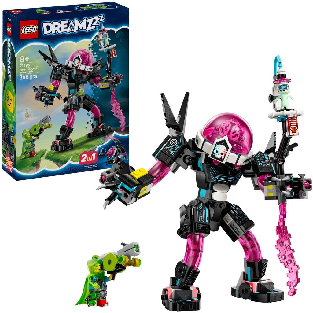LEGO Dreamzzz 71495 Mateo vs. the Cyber Brain Robot - Immagine del prodotto 