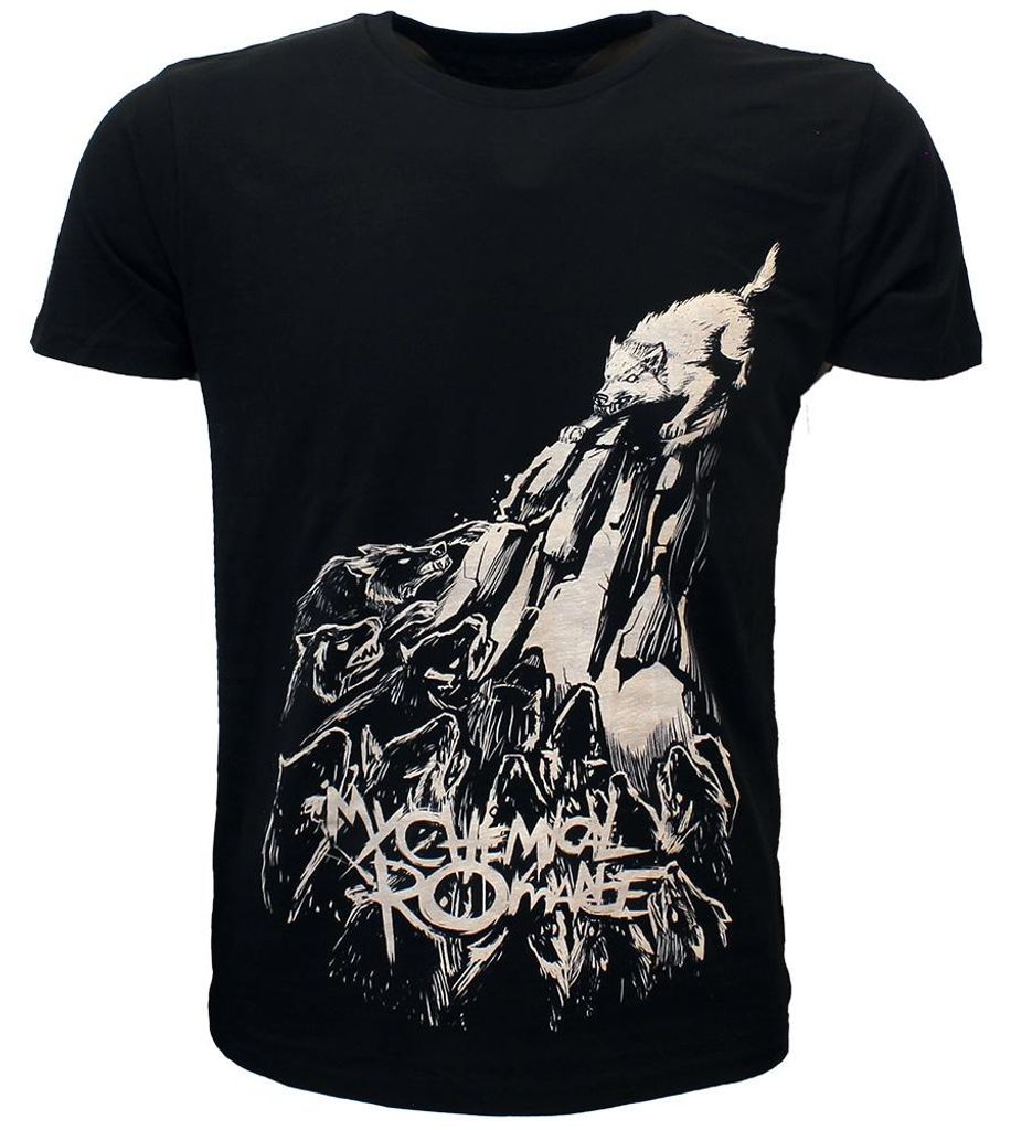 Mein Chemical Romance Wolves Pack T-Shirt - S