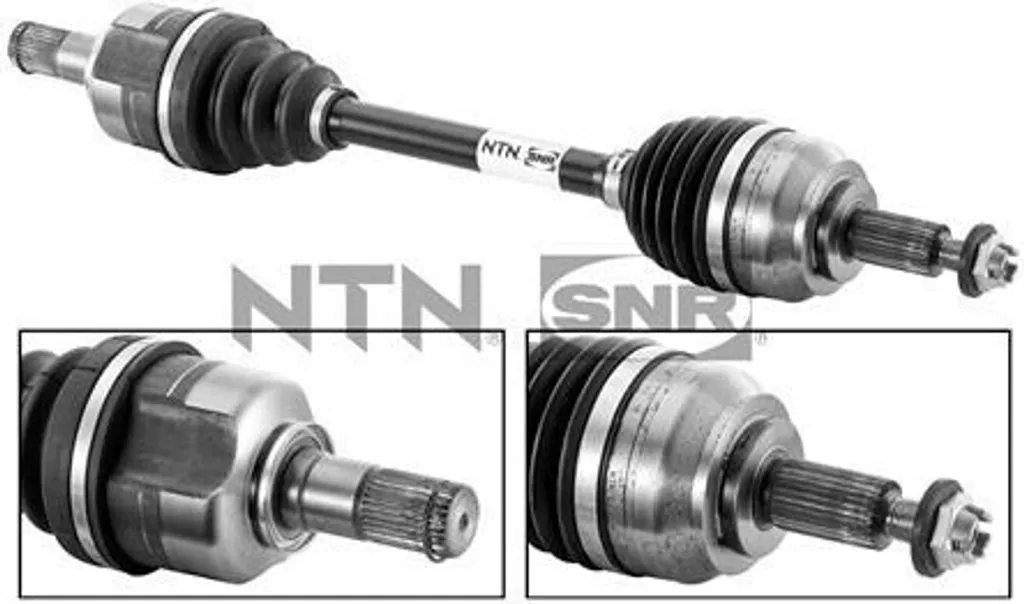 Cardan SNR DK55.118 haute résistance pour Laguna III, Essieu avant gauche