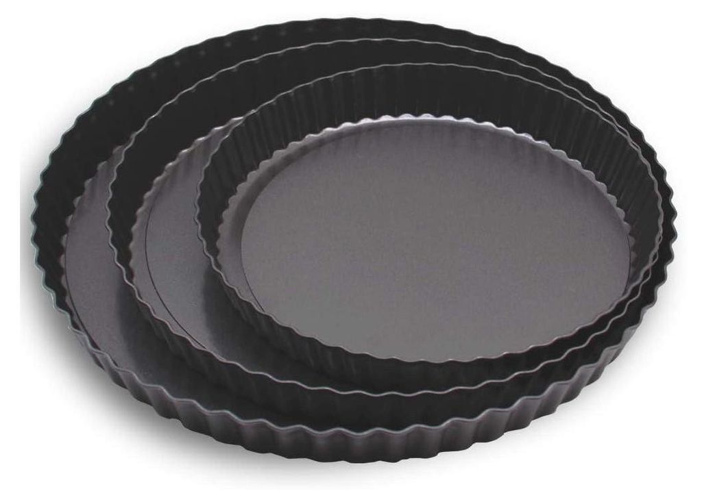 3 Stück Tarteform mit Hebeboden, 20/24/28 CM Antihaft Produktbild 
