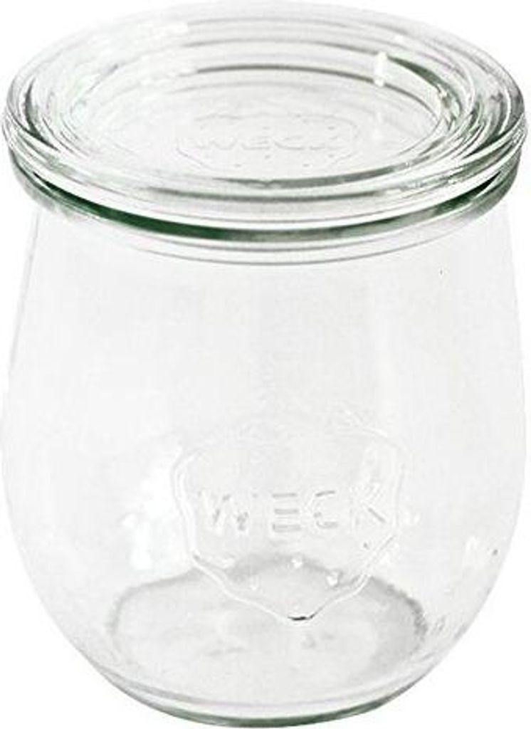WECK 8T-762 Minitulpe 220 ml 8er-Tray inkl. Ringe und Produktbild 