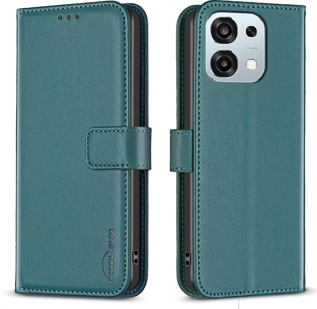 OPPO A6 Pro 5G Hülle - BINFEN Klapphülle - Grün