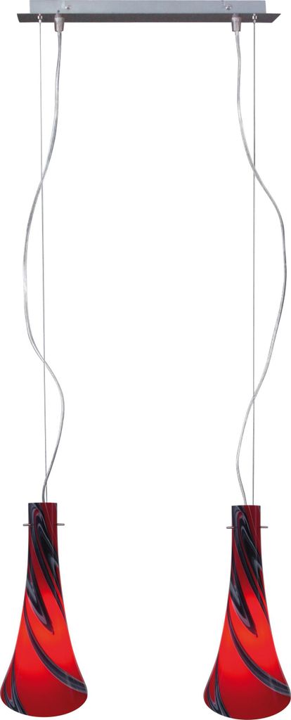 Näve Leuchten Pendelleuchte INDIVIDUUM mit E27 Pendelleuchte INDIVIDUUM mit E27 Pendelleuchten - Glas-Pendelleuchte "Individuum", Hängelampe bunt...
