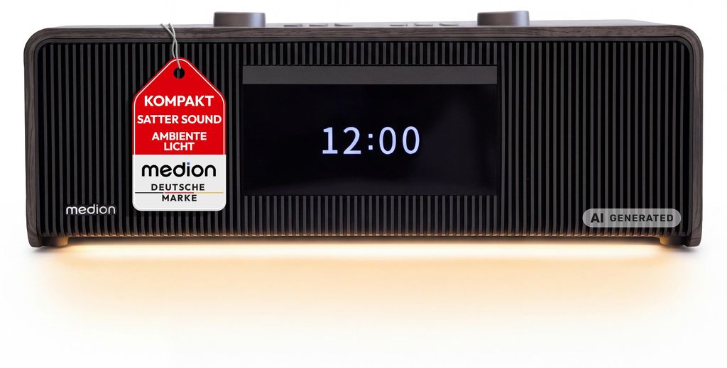MEDION DRP-1 DAB+ Stereoanlage mit CD-Player & Bluetooth - Produktbild 