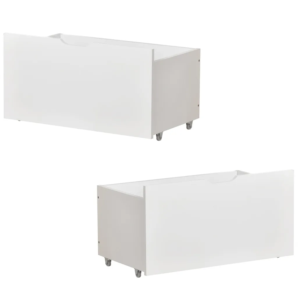 Optimisation rangement chambre : Tiroir sous lit Sweiko 73 cm par 2 - 3