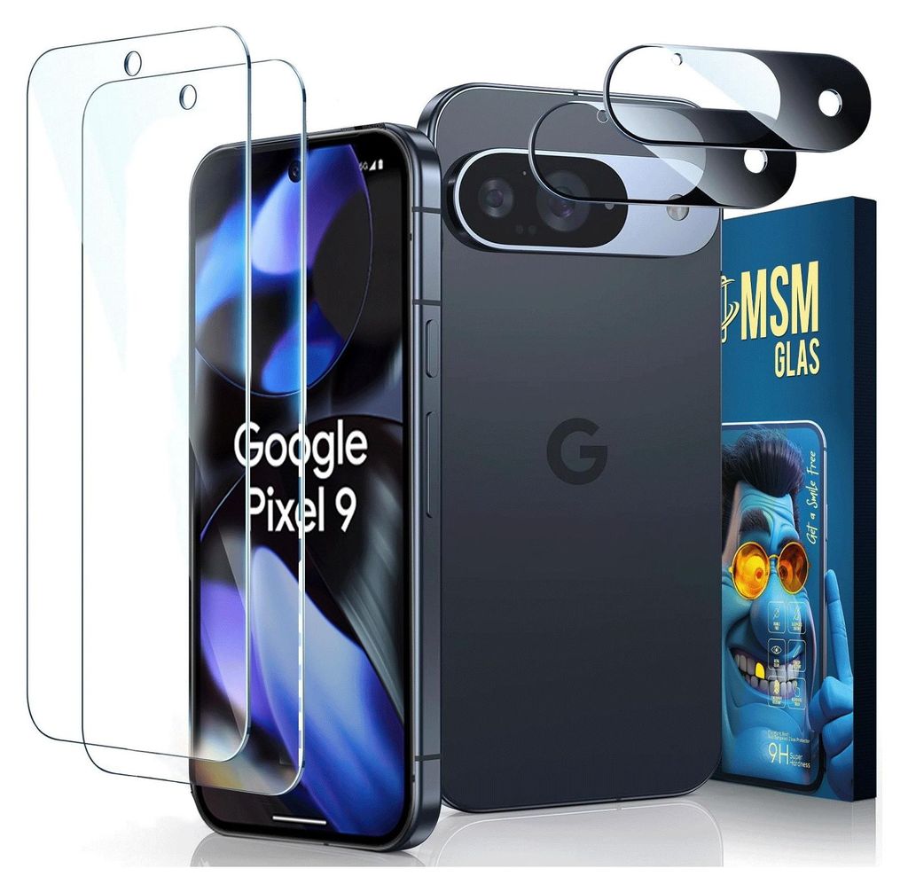 2X Schutzglas ( Display + Kamera ) für Google Pixel 9 Produktbild 