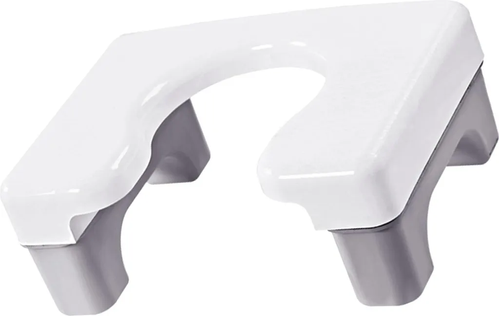 Tabouret de bain multifonctionnel gris version enfant antidérapant stable - 2