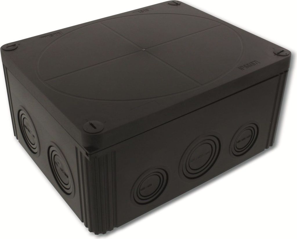 WISKA Kabelabzweigkasten COMBI 1610 BK, IP66/67