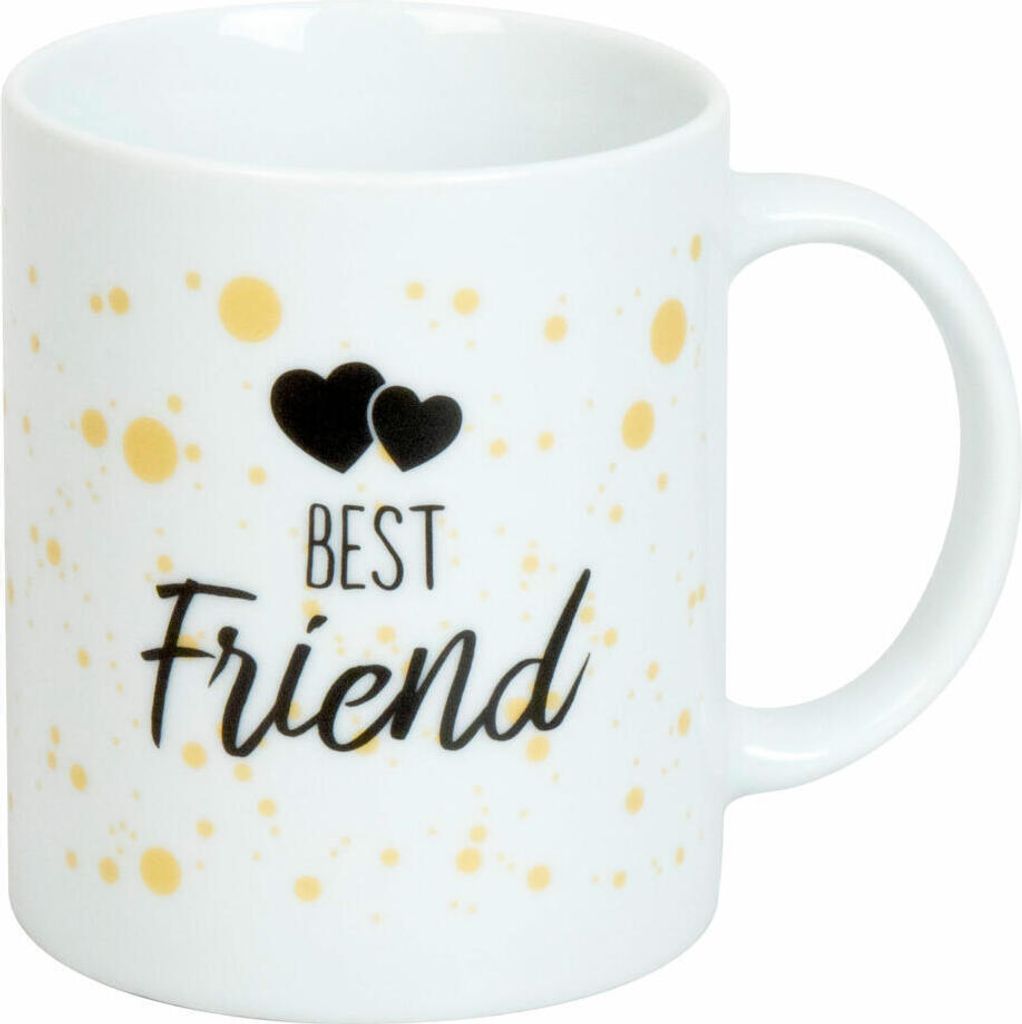 Könitz Becher Best Friends, Tasse, Kaffeetasse, Porzellan, 330 ml, 11 1 002 2735