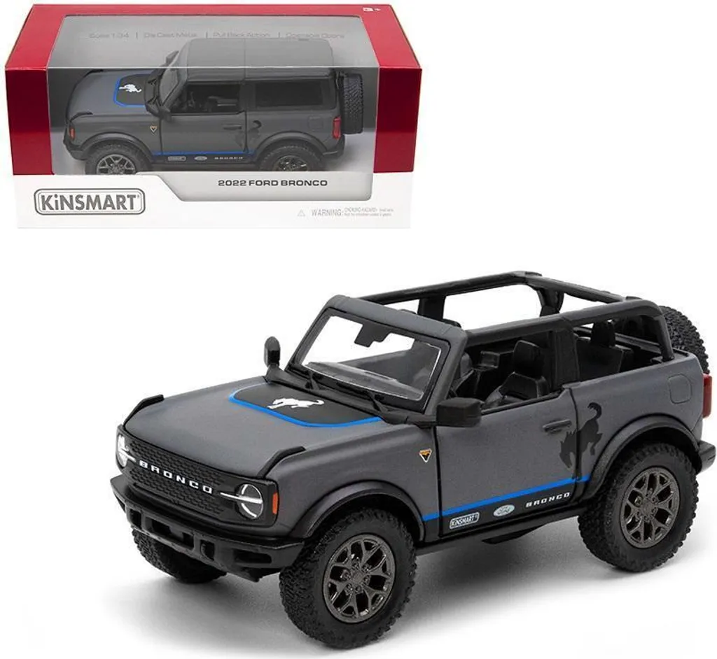 Ford Bronco Miniature pour Décoration Bureau - Modèle 1:34 avec Peinture