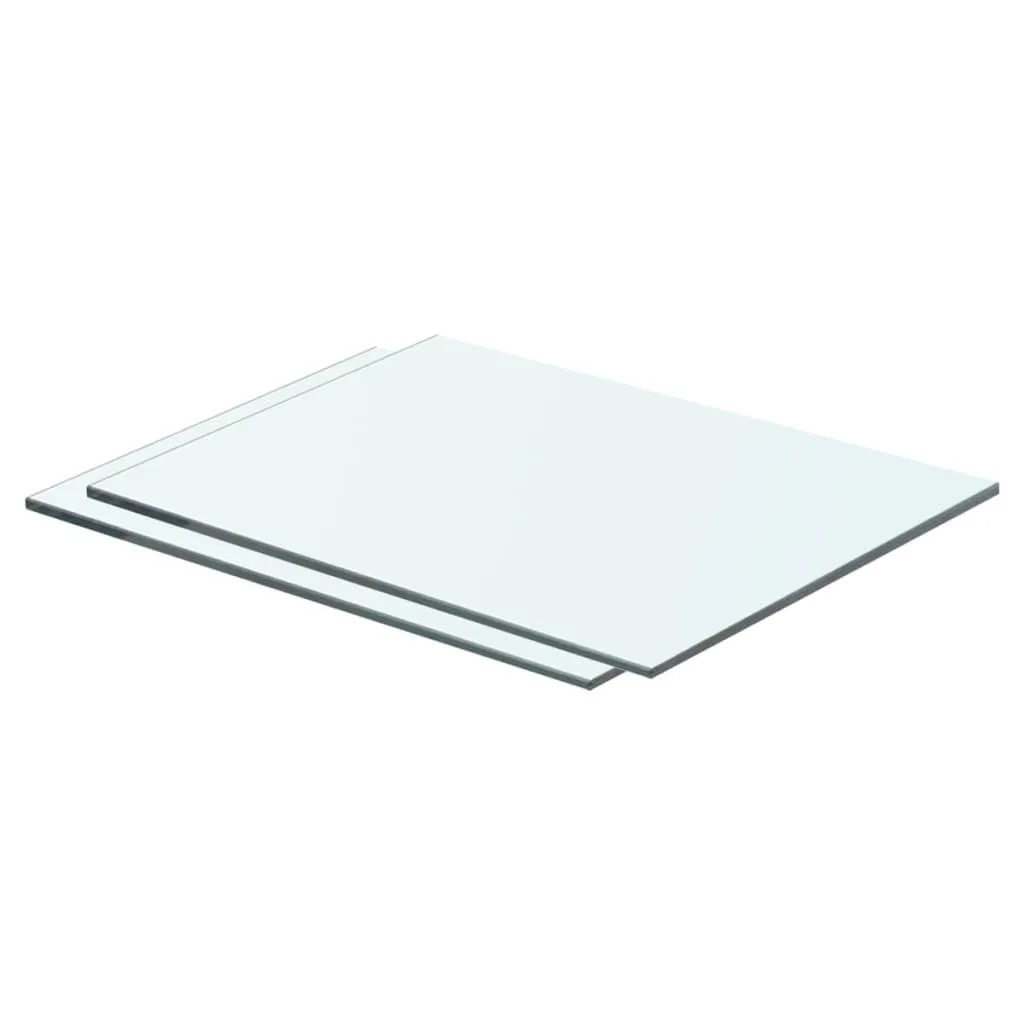 Étagères flottantes en verre vidaXL 40x25 cm pour gagner de la place
