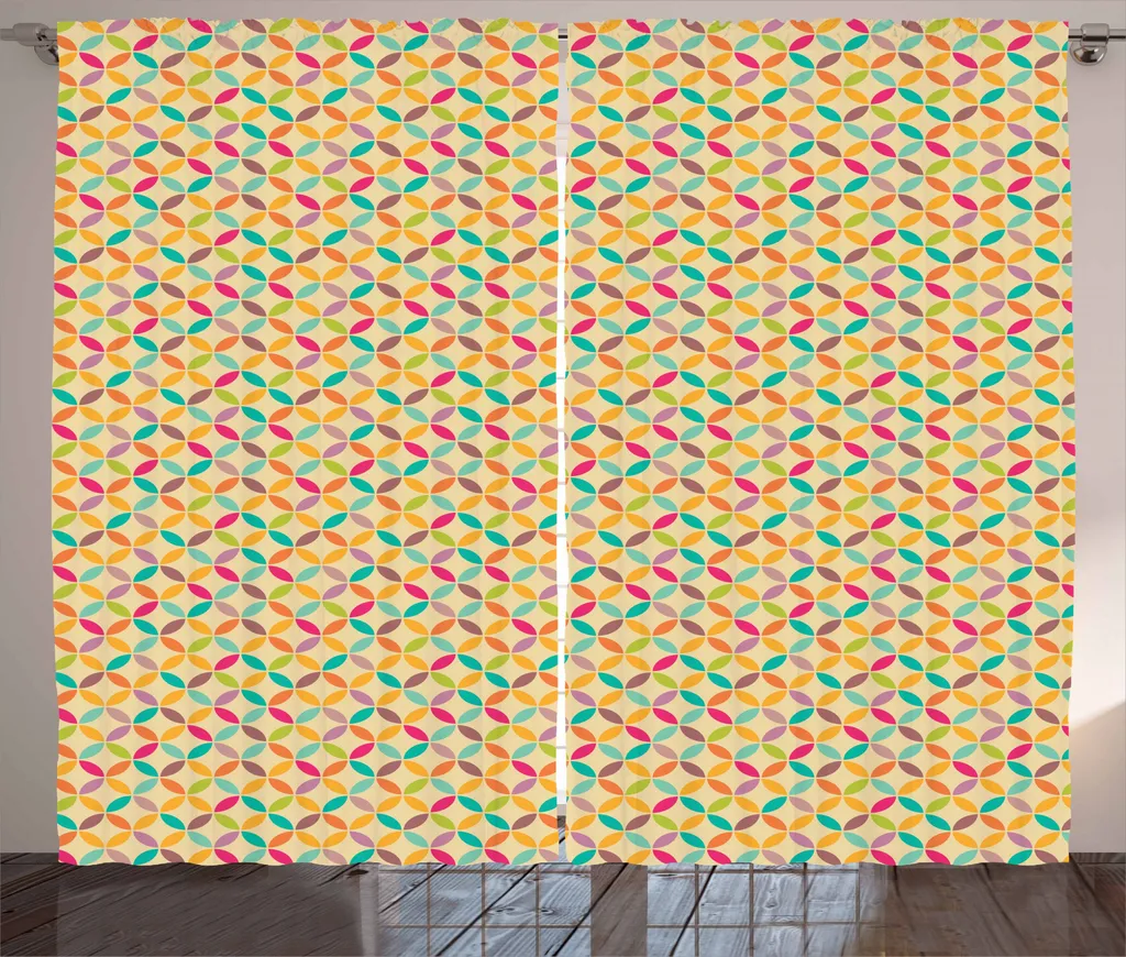 Tenda Rustica ABAKUHAUS 280x245cm | Design a Cerchi Multicolore