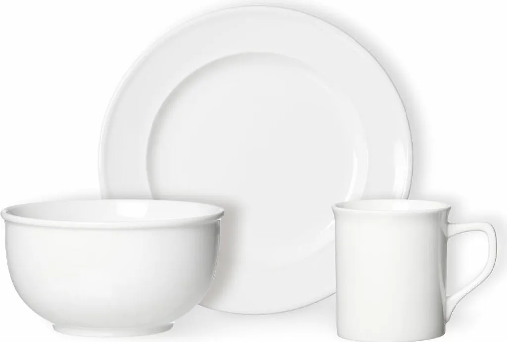 Ritzenhoff & Breker 420845 Set Colazione Simple 12 Pezzi Porcellana