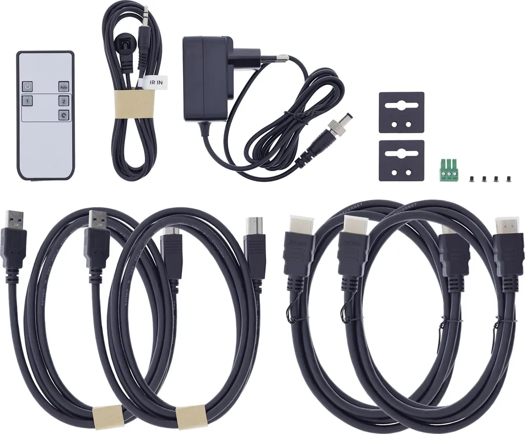 Switch KVM 8K 60Hz InLine USB 3.2 - Commutation IR et RS-232 Fluide - 5