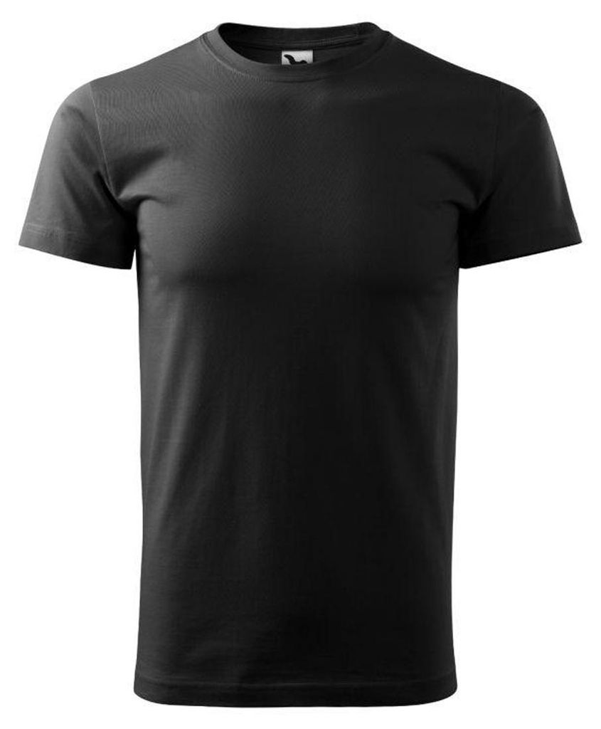 Adler - "Basic 129" T-Shirt für Herren PP12909 (4XL) (Schwarz)