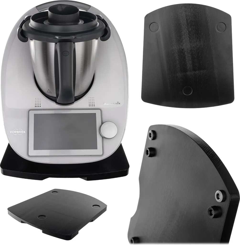 Solution Anti-Rayures : Planche de Glisse pour Thermomix Stable Noire