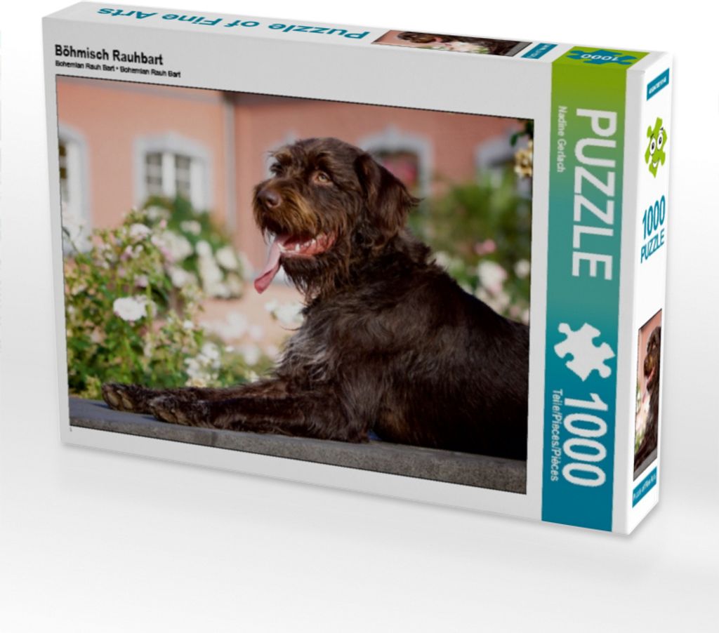 CALVENDO Puzzle Böhmisch Rauhbart 1000 Teile Puzzle quer | 1000 Teile Lege-Größe 64x48cm Foto-Puzzle für glückliche Stunden